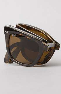 Ray Ban The Wayfarer Folding in Tortoise  Karmaloop   Global 