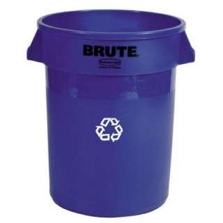 Rubbermaid Commercial Products Brute 44 Gal. Blue Recycling Container 