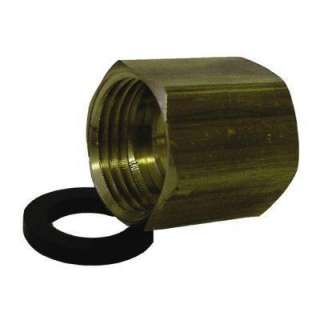   in. x 1/2 in. Brass Hose x FPT Adapter A 672 