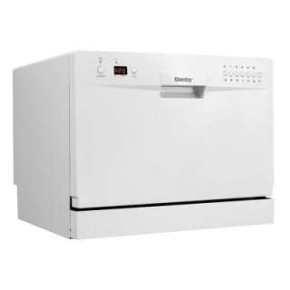    Danby 24 In. Countertop Dishwasher in White 