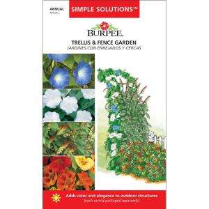 Burpee Simple Solutions Trellis and Fence Garden Seed 69306 at The 