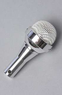 MollaSpace The Microphone  Speaker in Silver  Karmaloop 