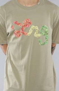 LRG The Rasta Nuggs Tee in British Khaki  Karmaloop   Global 