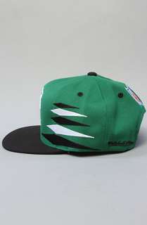 Mitchell & Ness The Diamonnd Snapback Hat in Green Black  Karmaloop 