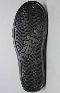 Native The Miller Sneaker in Jiffy Black Solid  Karmaloop 