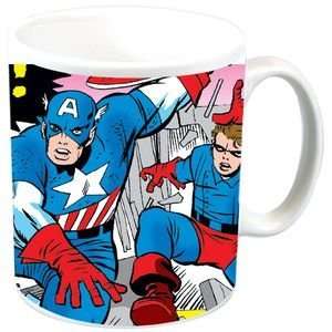 Marvel Captain America Cap, Bucky, Red Skull Tasse, 330 ml  