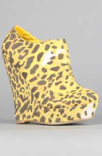 Sole Boutique The Leopard Shoe in Yellow  Karmaloop   Global 