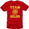 Coole Fun T Shirts Herren T shirt Team Sheldon   Big Bang Theory 
