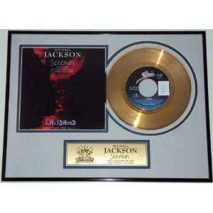Michael Jackson   Scream Goldene Schallplatte  Küche 