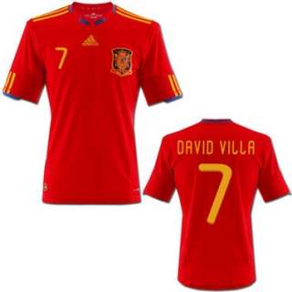 Spanien Villa Trikot Home 2010