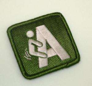 Tactical F ing A Morale infantry SOF ACU Velcro Patch  