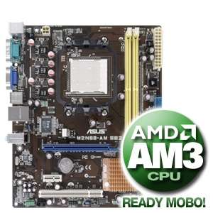 Asus M2N68 AM SE2 Motherboard   Socket AM2+, MATX, Audio, GeForce 7025 