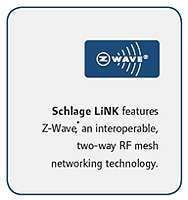 Schlage LiNK FE599 Z Wave Lever Lock   Nickel Item#  S219 1012 