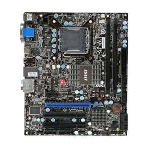 MSI G41M E43 Motherboard   Micro ATX, Intel G41, Socket 775, DDR3, PCI 