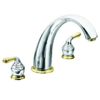 MOEN Trim Kit Only for 2 HandleRoman Tubs in Chrome and Polished Brass