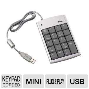 Targus USB Numeric Keypad with 2 Port Hub 