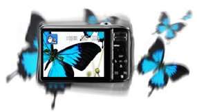 Samsung ST95 Digitalkamera 3,0 Zoll violett  Kamera & Foto