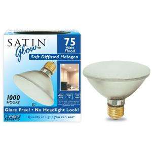 Feit Electric 75 Watt Par30 Satin Glow Halogen Light Bulb (24 Pack 