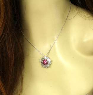 this is an opulent 14k gold diamonds and pink tourmaline ladies 