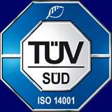 Produziert nach ISO 9001/14001   TÜV geprüftes Qualitäts 