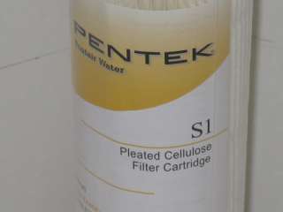 You are looking at a Pentek cellulose filter cartridge. This item is 