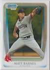   Boston Red Sox 2011 BOWMAN CHROME DRAFT Prospect Refractor Rookie RC