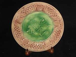 Etruscan MAJOLICA Classical Plate Griffin Smith Hill 9  