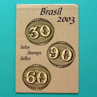 STAMPS 2003 BRAZILIAN SELOS COMPLETE COLLECTION BRAZIL  