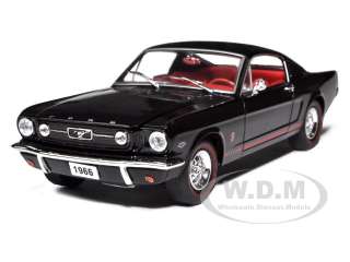 1966 FORD MUSTANG GT FASTBACK 2+2 289 RAVEN BLACK 124  