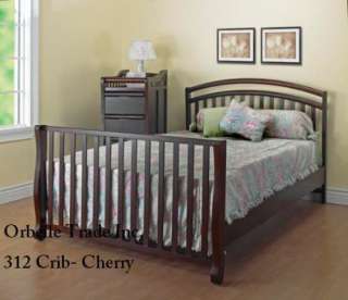 New Orbelle Eva Solid Wood Baby Crib & Bed Conversion Kit  