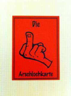 Rote Karte Die Arschlochkarte in Duisburg   Mitte  Weiteres   