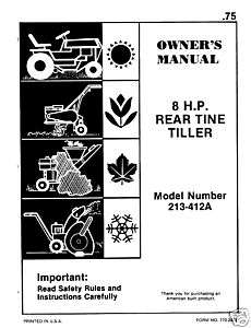 Murray Lawn Tractor Parts Manual Model No. 425303X92A  