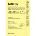 KODEX Einführungsgesetze ABGB und B VG Taschenbuch von Franz Mohr