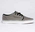 Vans 106 Vulcanized Pewter Grey/Black Canvas Trainers Sizes 6 12