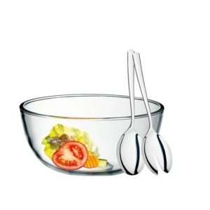 WMF Salat Set 29 cm Tavola 3 teilig Salatschüssel Glasschüssel 