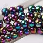 Strand Multi Color Magnetic Hematite Round Loose Beads DIY Charm 4MM