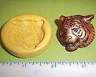 tiger flexible push mold for resin or clay candy food