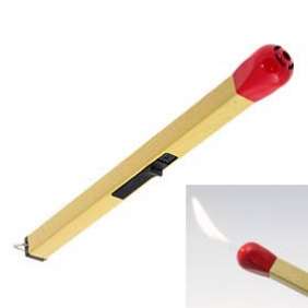 New Giant Match Stick Butane Lighter (Larger) Yellow  