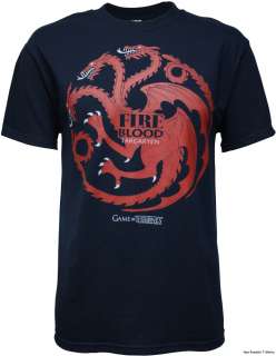 Licensed Game of Thrones Targaryen Final Adult Shirt S 2XL  
