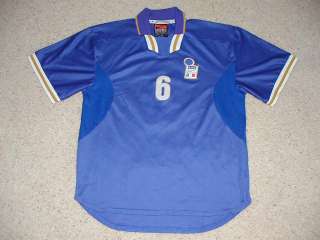   Team Player #6 Nesta Match Worn Jersey Shirt Game Used NIKE  