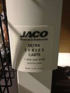 Jaco Ultra Series SL Series Computer Laptop Medical Cart 2008 USL CPU 