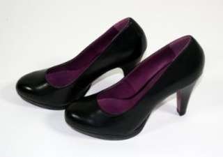   Damen Schuhe Pumps schwarz lila  Schuhe & Handtaschen