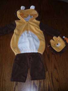 BABY GRAND 3 6 OR 6 9 MONTH LION HALLOWEEN COSTUME NWT  