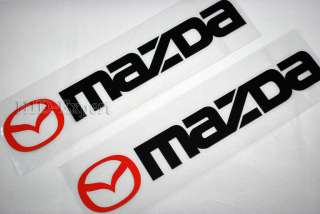 MAZDA Sticker Decal Protege Miata MX5 RX7 RX8 MAZDA3  