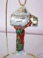 Old World Christmas Mailbox Glass Ornament  