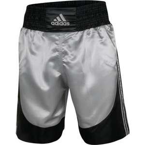 adidas Boxing Shorts Silver  