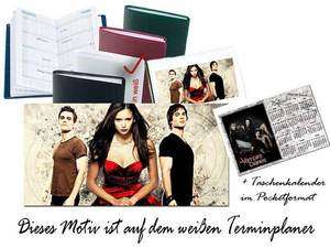 Vampire Diaries   Terminplaner 32 Seiten, Telefonregister Taschen 