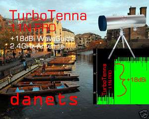18dBi TurboTenna WiFi cAntenna 2.4GHz Signal Booster 4892254166481 