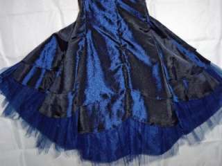 royal navy blue formal dress