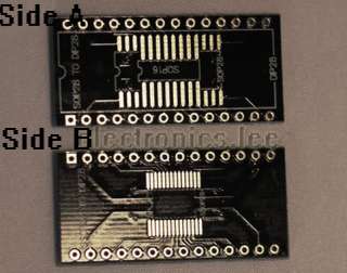 PCS SOP28 SOIC28 SSOP28 TO DIP28 PCB ADAPTER  